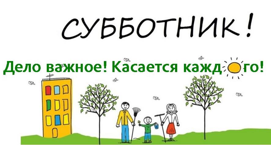 Субботники в Дружинском поселении.